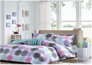 teen bedding set, girls' comforter set