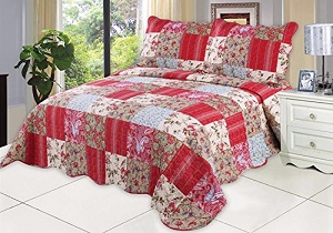 English Roses Quilt set bedding set, comforter set