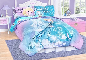girls' bedding set, comforter set