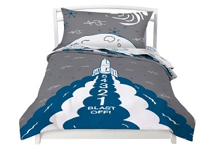 reversible toddler bedding set, reversible boys' duvet cover