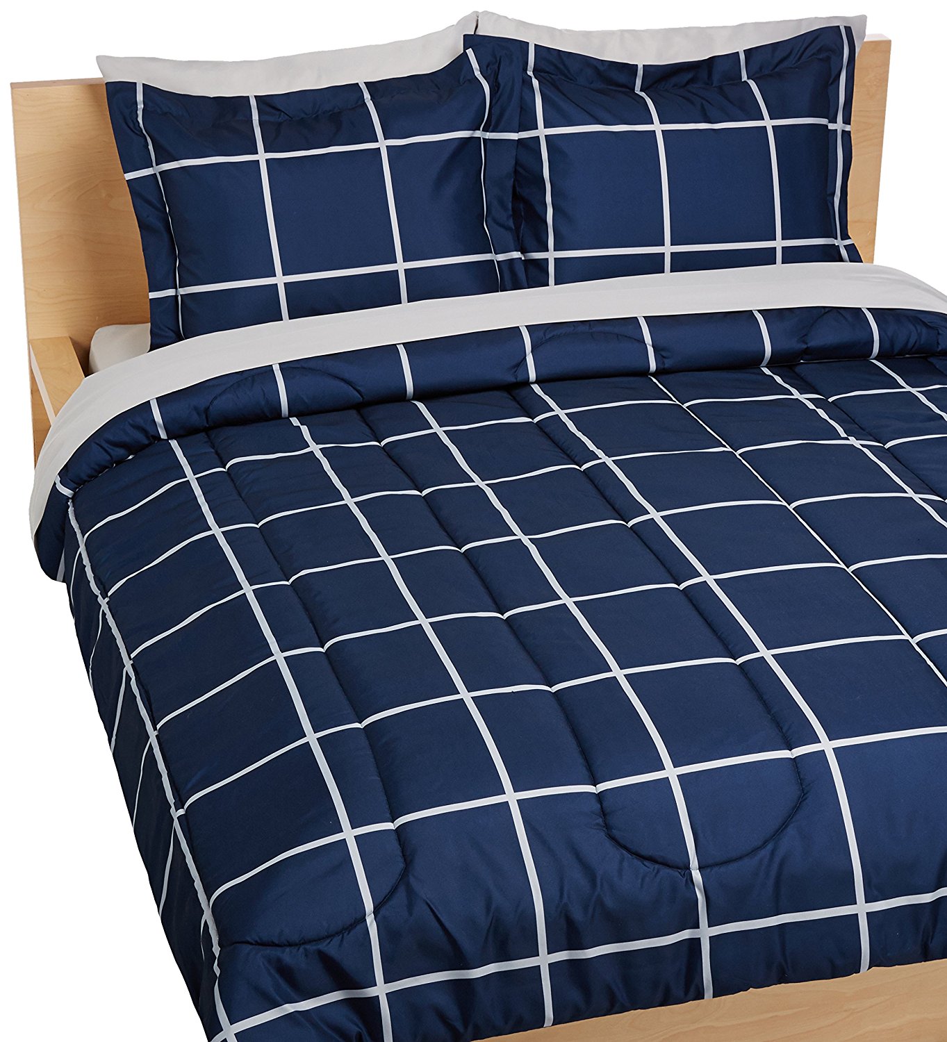 AmazonBasics Bed in a Bag Bedding 7 Piece Bed In A Bag