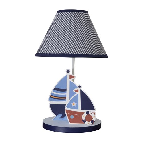 Red White Blue Sail Away Lamp