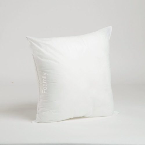 18 x 18 Premium Hypoallergenic Stuffer Pillow Insert Sham Square Form Polyester, Standard White - MADE IN USA