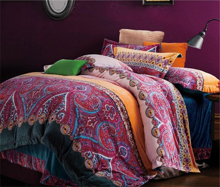 Boho Style Bedding Set, Bohemian bedding set, Bohemian comforter set, Boho Duvet Cover Set, Bohemian Bedding Set, Bohemian Queen