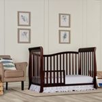 Dream On Me Violet 7 in 1 Convertible Life Style Crib, Espresso