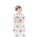 Fairy Baby 6-Layer Cotton Gauze Baby Sleep Bag and Sack Vest-Type Wearable Blanket,Size L 2
