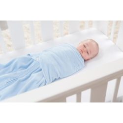 Best Baby Swaddle - HALO SleepSack Micro-Fleece Swaddle, Baby Blue, Small