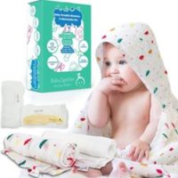 Muslin Swaddle Blankets Unisex for Boys and Girls, Baby Washcloths Set