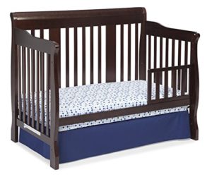 Stork Craft Tuscany 4-in-1 Convertible Crib Day Bed, Espresso
