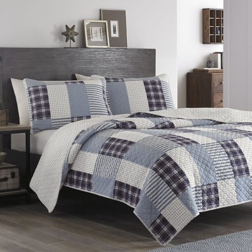 Eddie Bauer Camano Island Plum Quilt Set, King - Best Rated Eddie Bauer Quilt Set