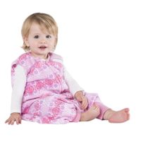 HALO SleepSack Early Walker Micro Fleece Wearable Blanket, Pink Butterfly Ombre, X-Large