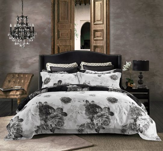 Jieshiling Cotton Wrinkle Count Egyptian Quality Duvet Cover Set, King-Queen,TWO Colors (queen, white)