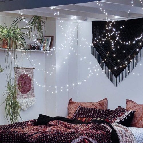LED String Lights, CrazyFire Fairy String Light 33ft 100 LEDs Waterproof Decorative Starry Lights for Bedroom, Patio, Parties ( Copper Wire Lights, Cool White )