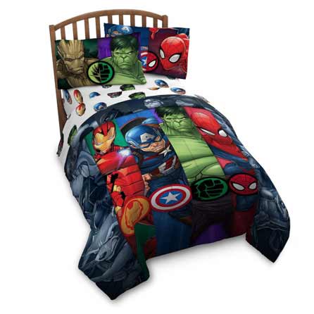 Franco Avengers Infinity War Twin Comforter and Sheet Set at Lux Comfy Bedding