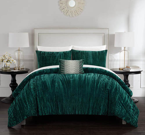 Emerald Green Bedding King Chic Home Westmont.